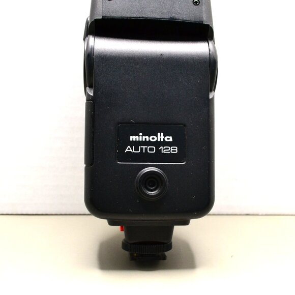 Minolta Auto 128 Flash Designed X Series Cameras Works 35mm SLR Photography - Picture 4 of 5